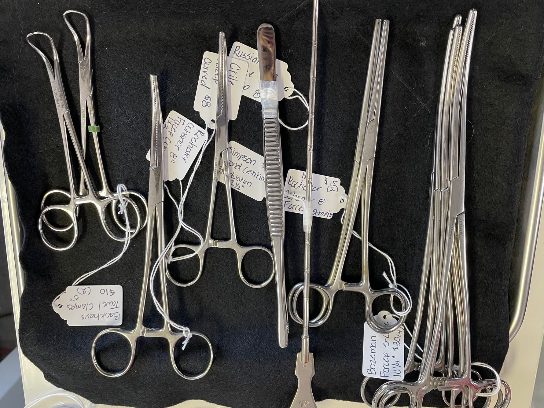 Surgerical Instruments Surgical Instruments - – Angelus Medical and Optical