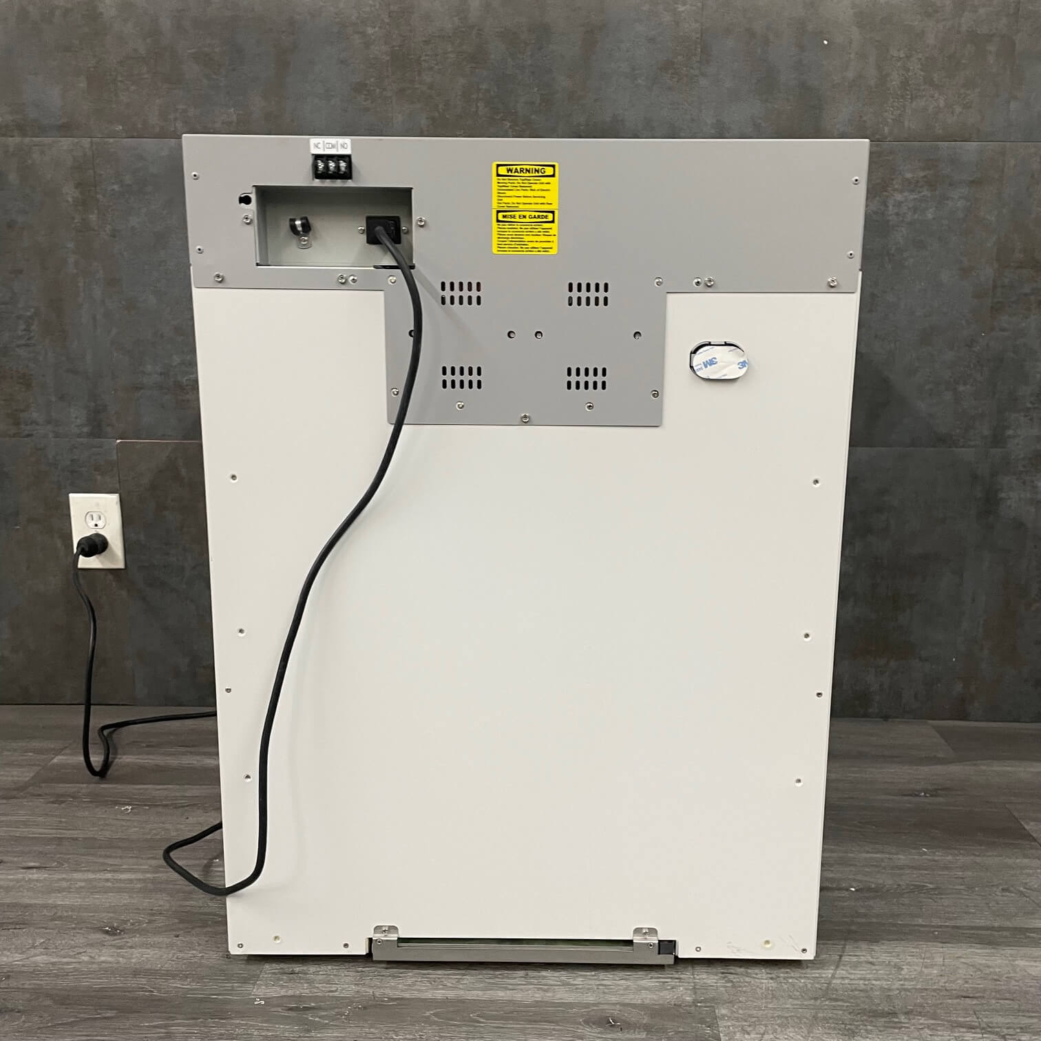 Thermoscientific TSX505SA 5.5ft undercounter refrigerator - Back View / Angelus Medical