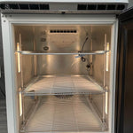Thermoscientific TSX505SA 5.5ft undercounter refrigerator at Angelus Medical showing the inside cleaned and looking like new