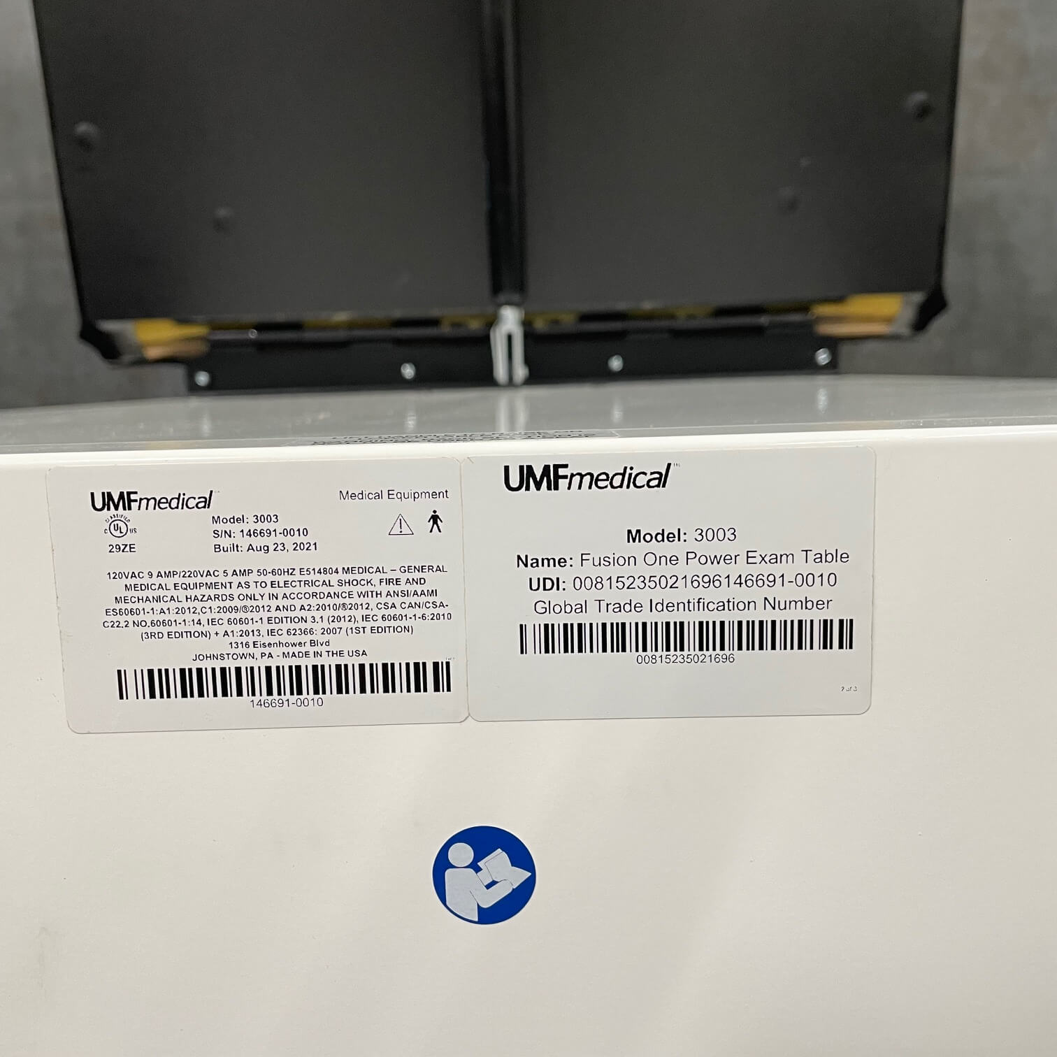 Used exam table for sale with warranty