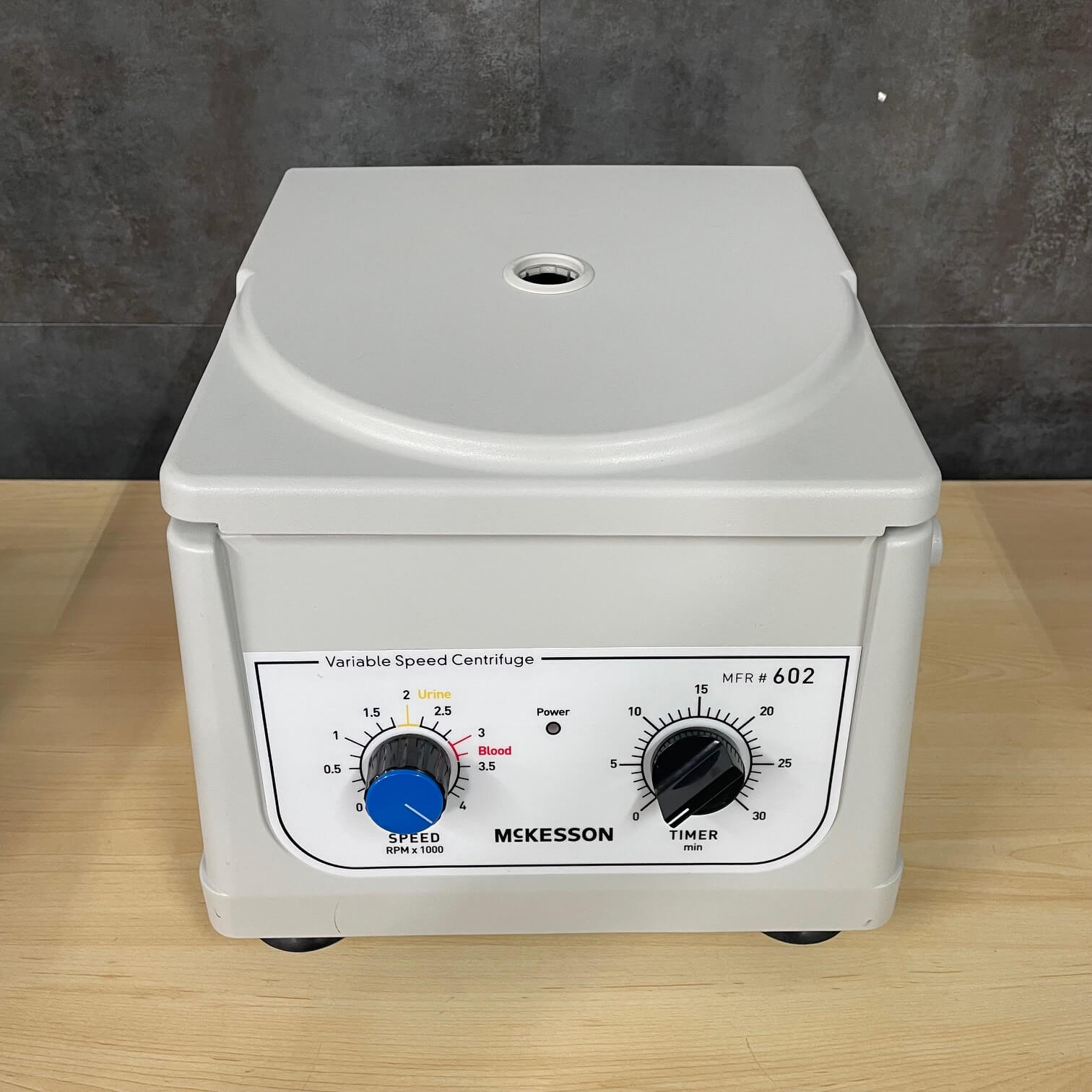 Unico C856 Centrifuge Top View - Angelus Medical