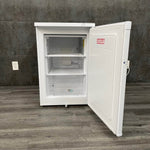 Small lab refrigerator with door open for sale in Los Angeles