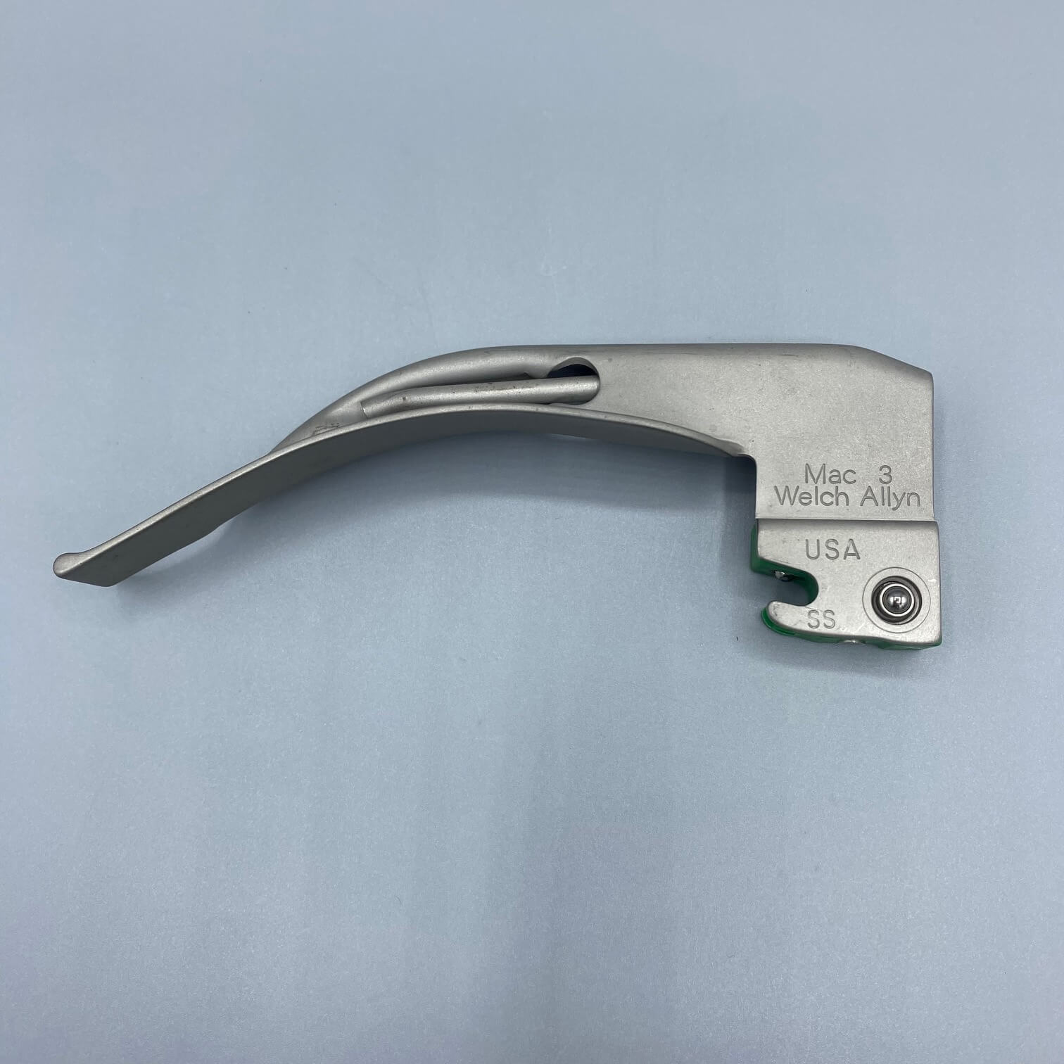 Welch Allyn Macintosh Fiber Optic Laryngoscope Blade Angelus Medical and Optical