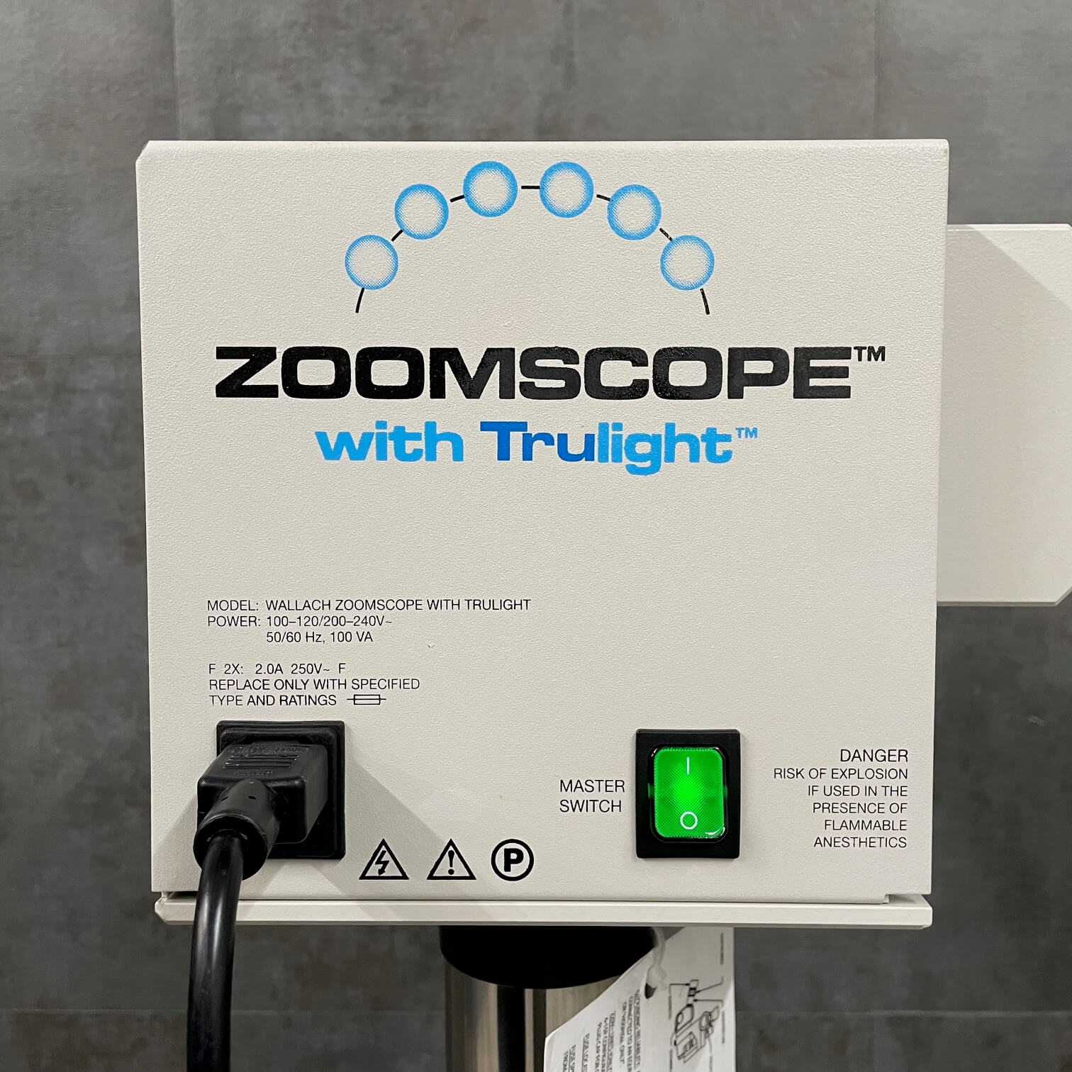 Wallach Zoomscope with Trulight Colposcope Angelus Medical and Optical