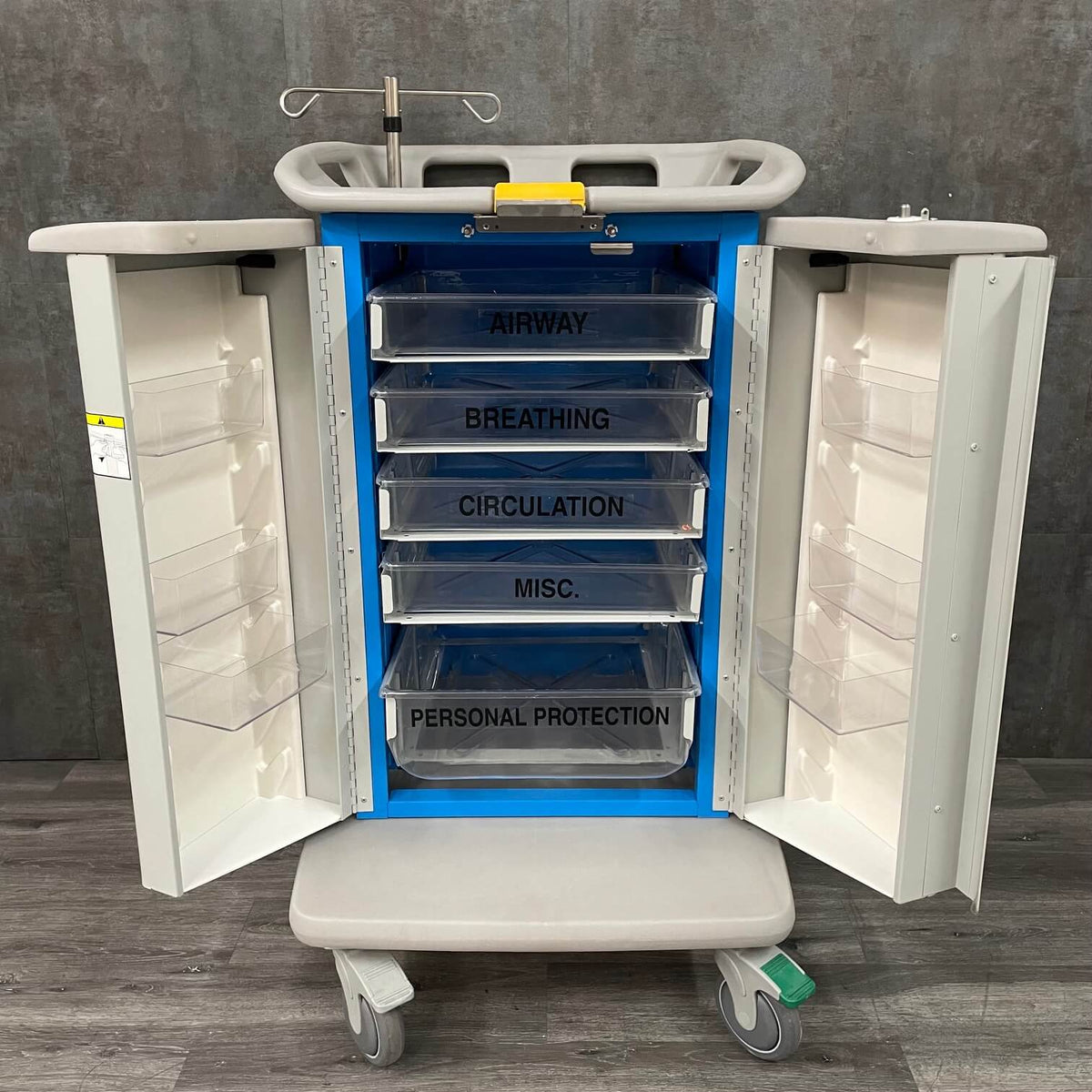 Waterloo ER 2000™ Instant Access Emergency Cart - – Angelus Medical and ...