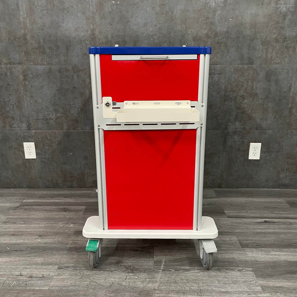 Buy Emergency crash cart side view near me