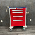 Refurbished Waterloo Healthcare Medline Crash Cart with multiple storage drawers for hospital emergency response for sale near me 