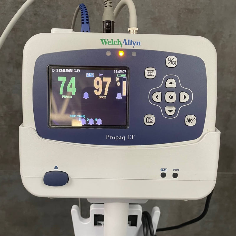 Propaq Monitor Welch Allyn Propaq LT Vital Sign Monitor