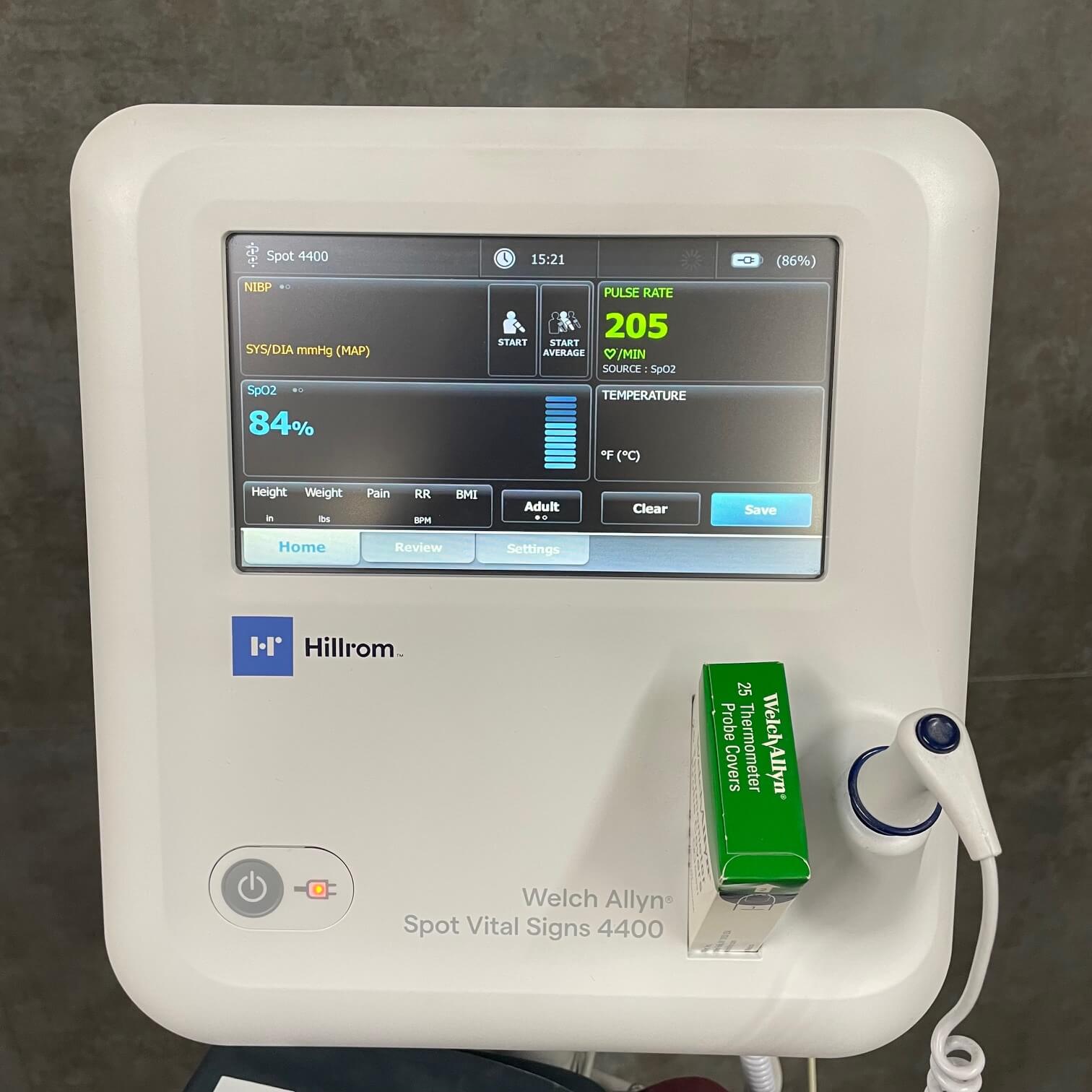 Welch Allyn Spot Vital Signs 4400
