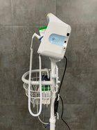 Side view of refurbished Welch Allyn 6000 Series patient monitoring system