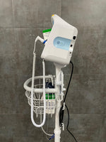 Side view of refurbished Welch Allyn 6000 Series patient monitoring system