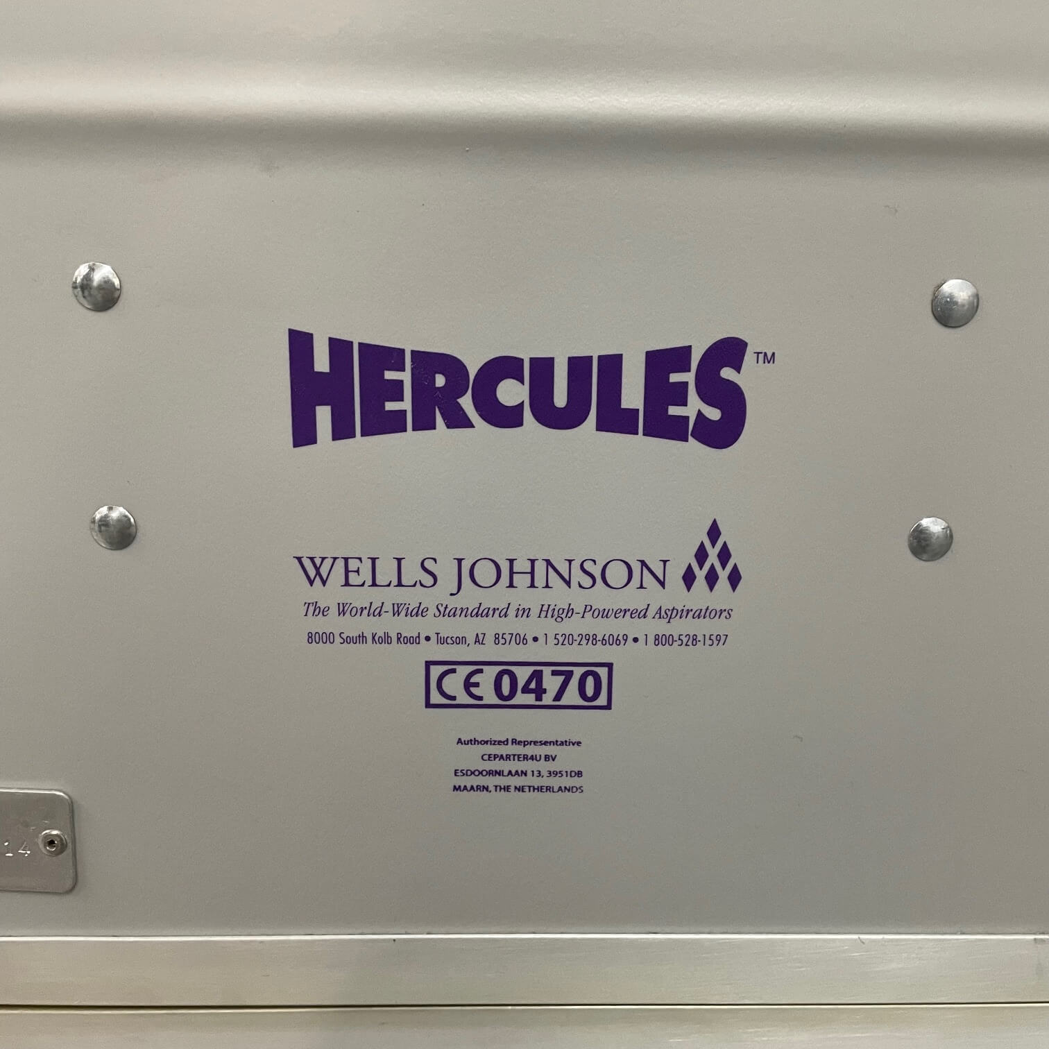 Refurbished Wells Johnson Hercules Lipo Suction Unit for sale near me