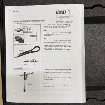 Wolf 7305 Flexible Fiber Cysto-Scope