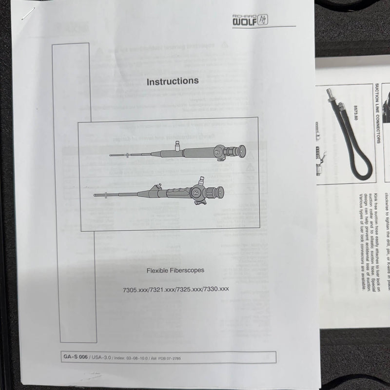 Wolf 7305 Flexible Fiber Cysto-Scope