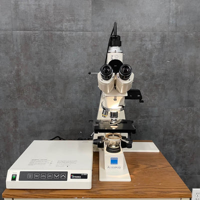 Zeiss Axioskop and Optronics LX-450Z Microscope Zeiss Axioskop,Zeiss Microscope,#Angelus
