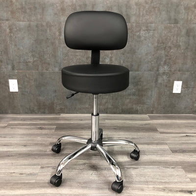 Physician Stool Upholstery w back