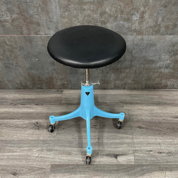 Vintage Bausch and Lomb cast Iron Physician Stool