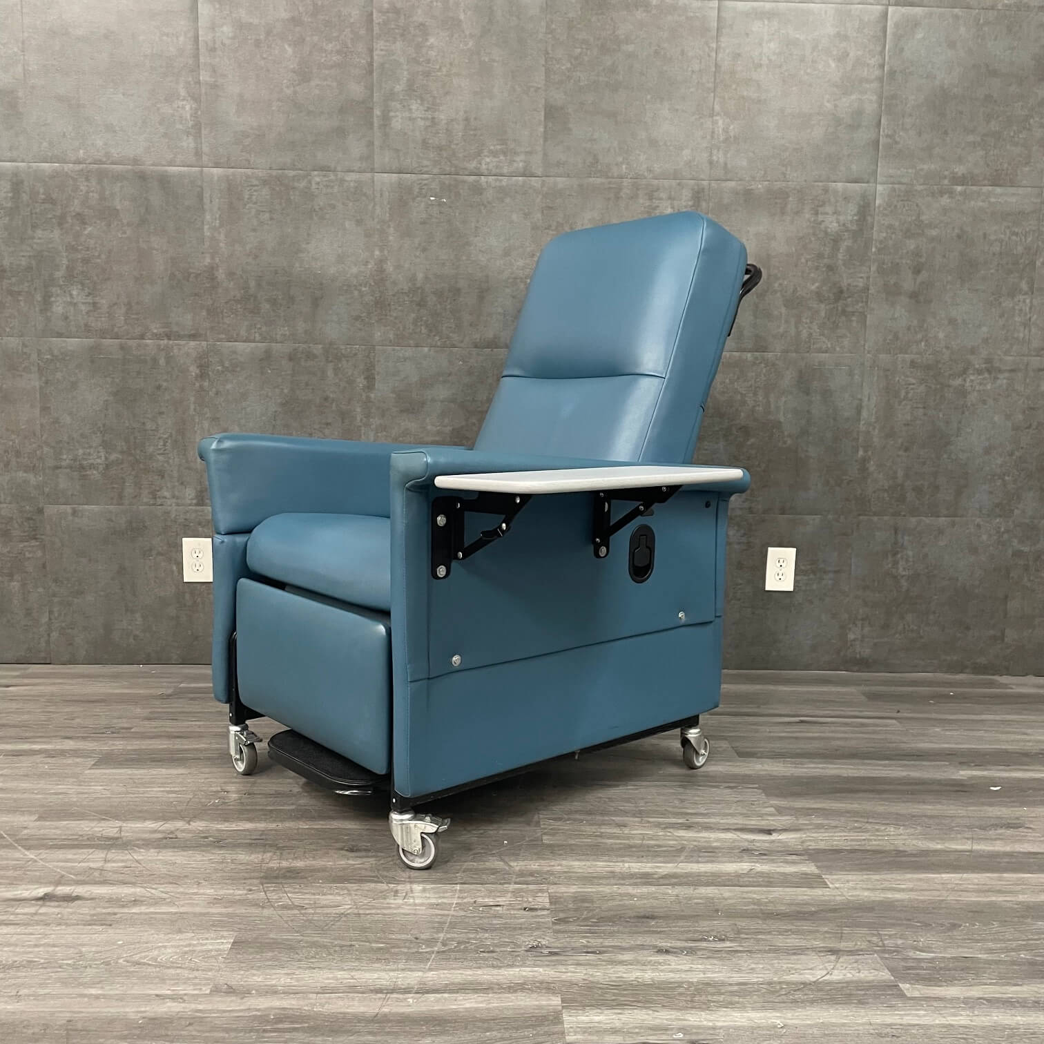 Champion Classic Chemotherapy Recliner Chair side view for sale near me