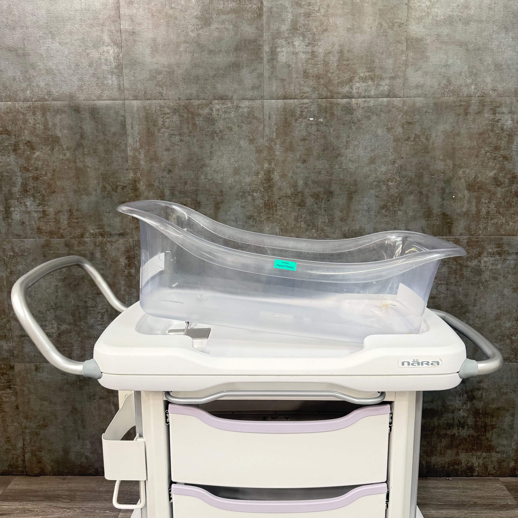 Refurbished medical infant bassinet Stryker Nara 4402 hospital grade