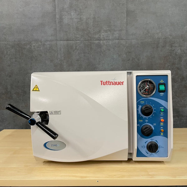 Tuttnauer 2540M Manual Steam Autoclave Sterilizer – 23 Liter Capacity