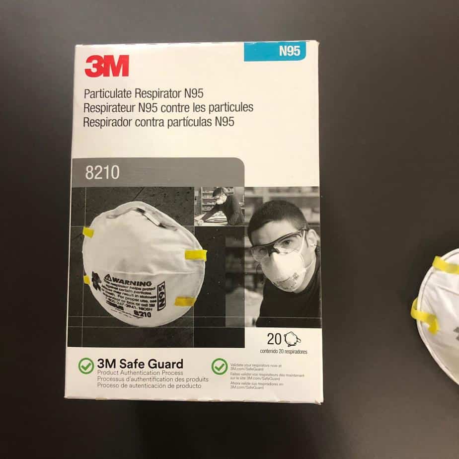 3M 8210 N95 Mask Pack of 10 (New) - 3M -Angelus Medical