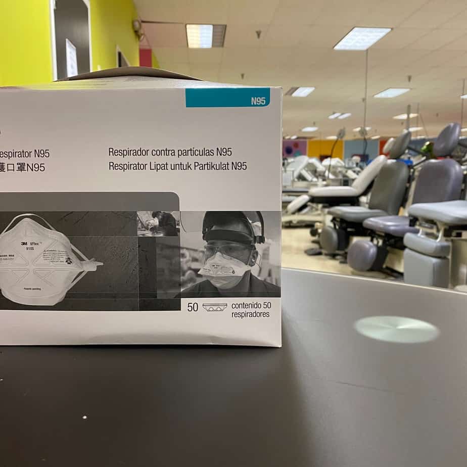 3M 9105 VFlex N95 Mask - Pack of 10 (New) - 3M -Angelus Medical