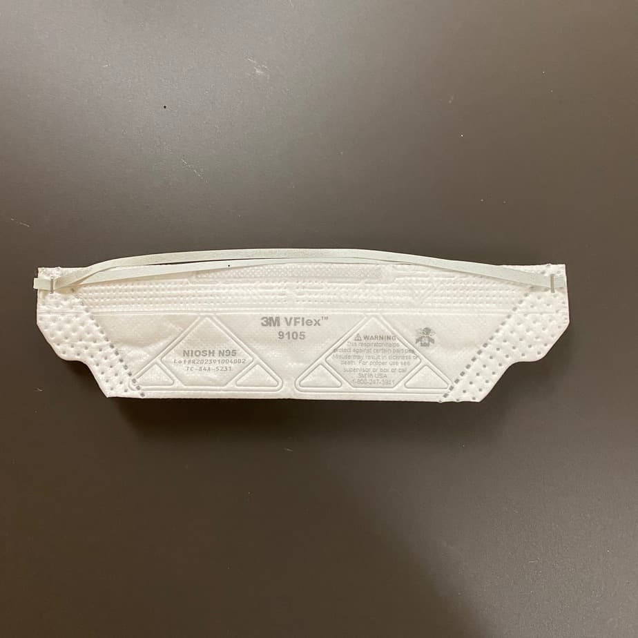 3M 9105 VFlex N95 Mask - Pack of 10 (New) - 3M -Angelus Medical