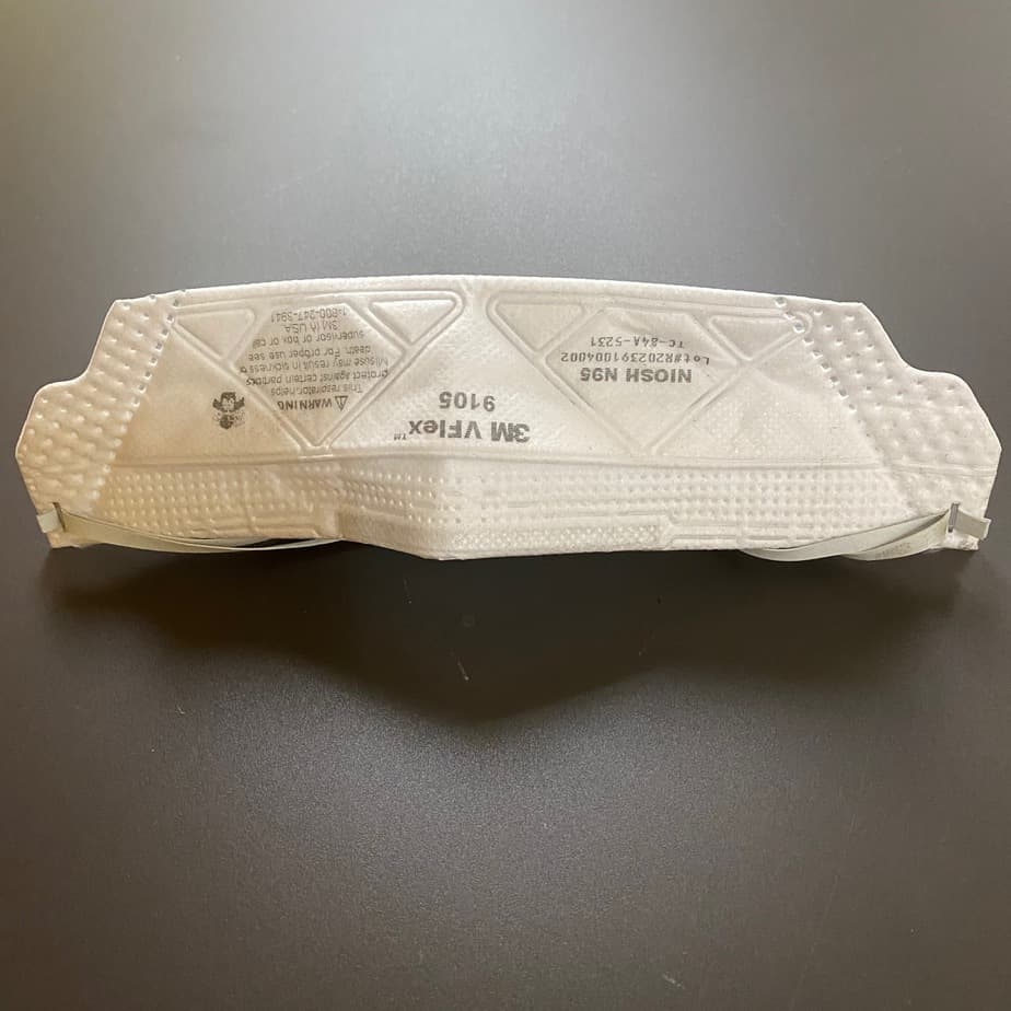 3M 9105 VFlex N95 Mask - Pack of 10 (New) - 3M -Angelus Medical