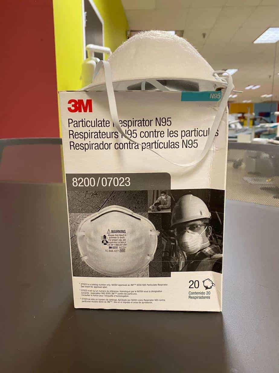 3M 8200 N95 Mask - Pack of 20 (New) - 3M -Angelus Medical