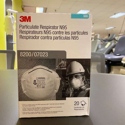 3M 8200 N95 Mask - Pack of 20 3M 8200 N95 Mask - Pack of 20 (New) - 3M -Angelus Medical