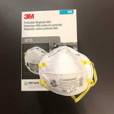 3M 8210 N95 Mask Pack of 10 3M 8210 N95 Mask Pack of 10 (New) - 3M -Angelus Medical