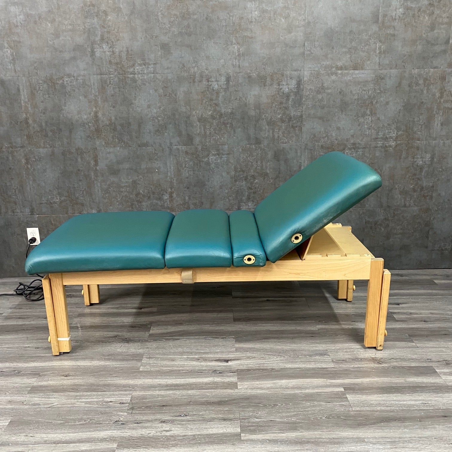 4 Section Adjustable Treatment Table (Used) - Golden Ratio Woodwork -Angelus Medical