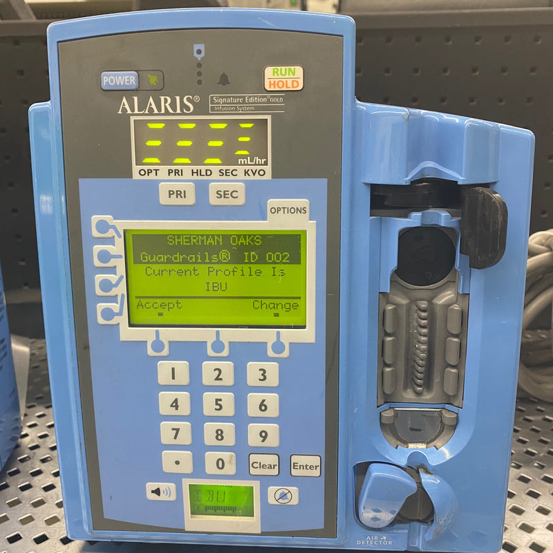 Alaris Signature Edition Gold Infusion Pump (Refurbished) - Alaris -Angelus Medical