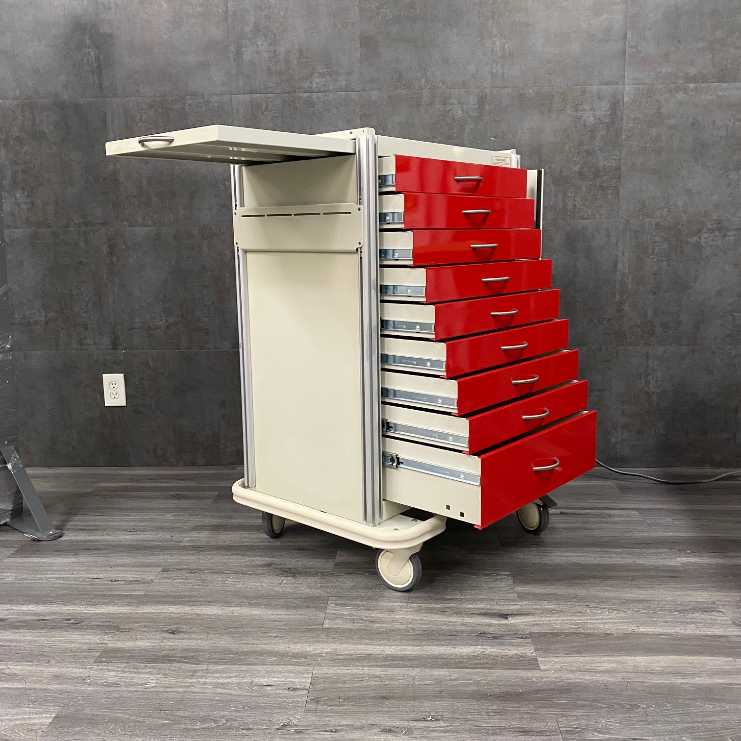 Armstrong A-Smart Premier 9 Drawer Medical Cart - Armstrong -Angelus Medical