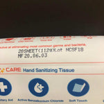 Hand Sanitizer Wipes Pack of 10 (New) - NMD