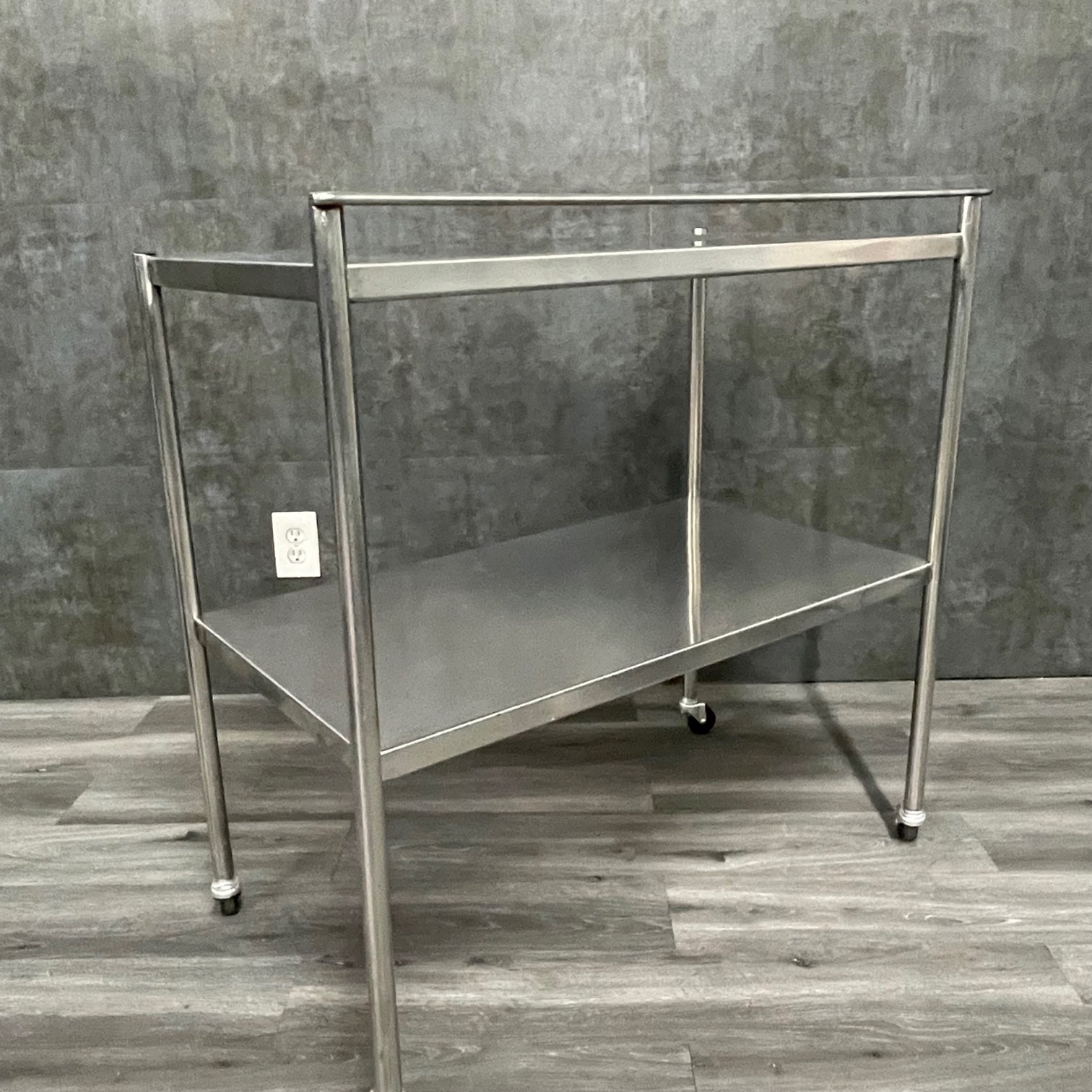 Stainless Steel utility cart (Refurbished) - Pedigo -Angelus Medical