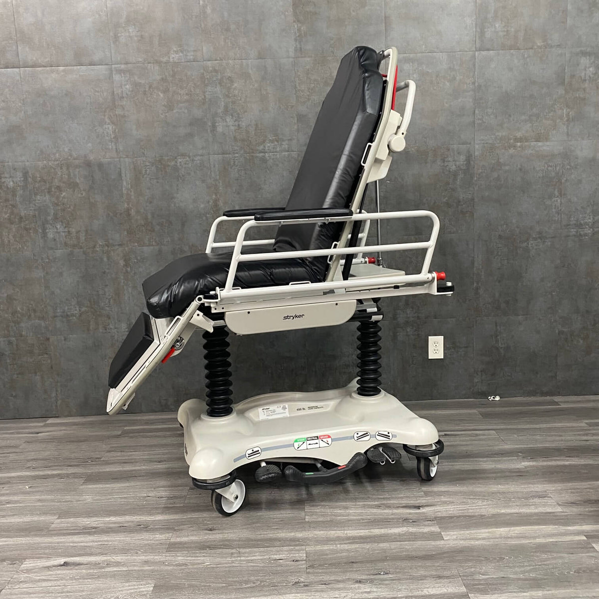 refurbished Stryker 5050 patient transport stretcher chair near me