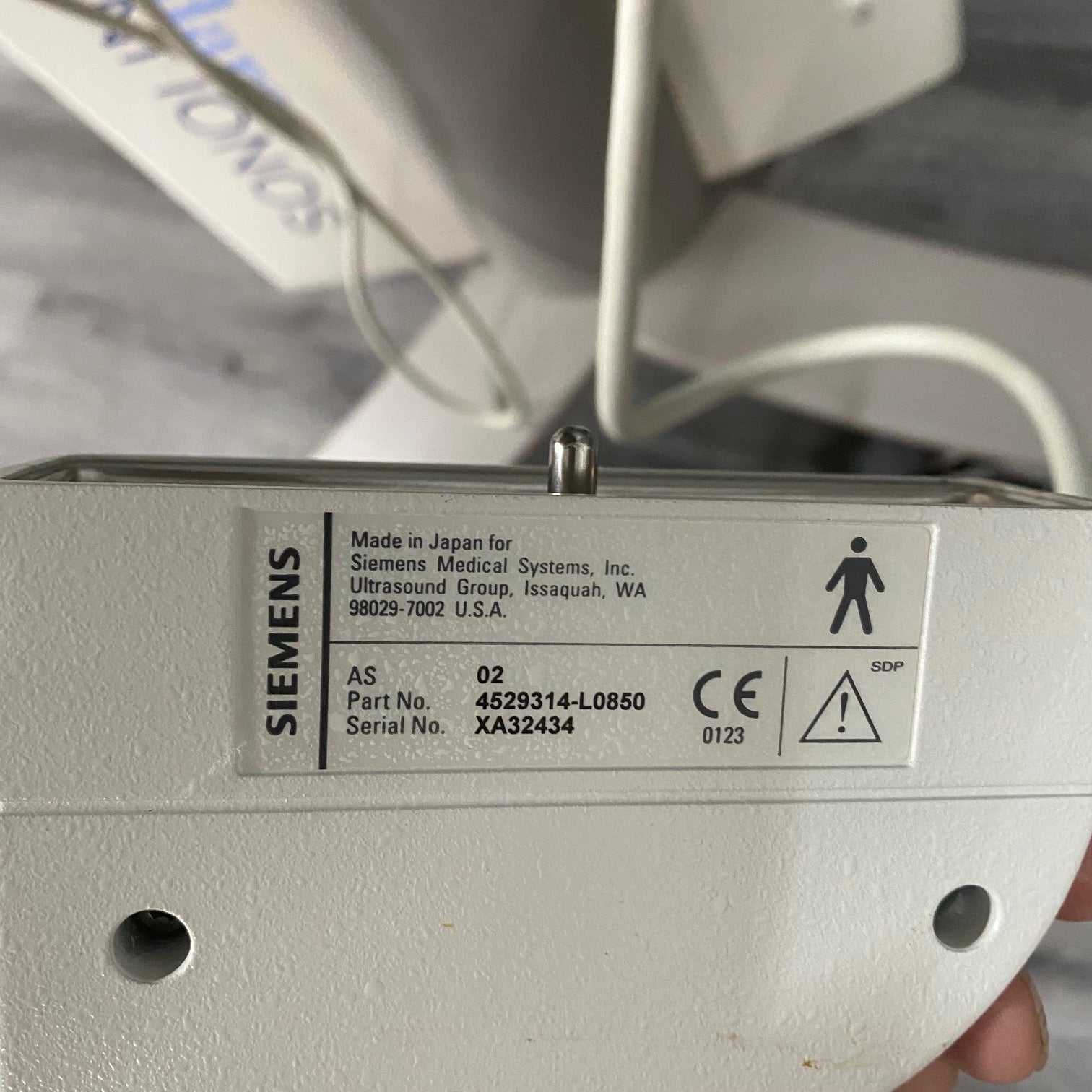 Siemens Sonoline Adara Diagnostic Ultrasound - Siemens -Angelus Medical