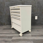 Small Mobile Crash Cart with Key - NMD -Angelus Medical