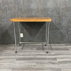 Stainless Steel Mobile Back Table w Removable Top - NMD -Angelus Medical