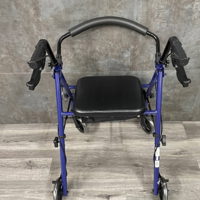 Travel Rollator with Storage #Angelusmedical 