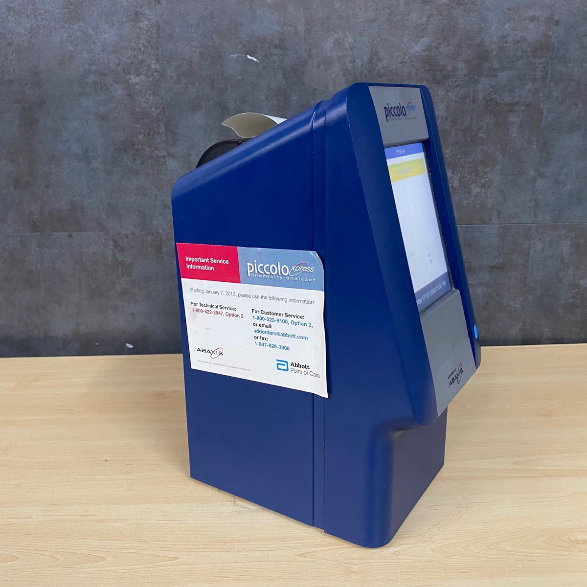 Abaxis Piccolo Xpress Chemistry Blood Analyzer (Parts Only) - – Angelus ...