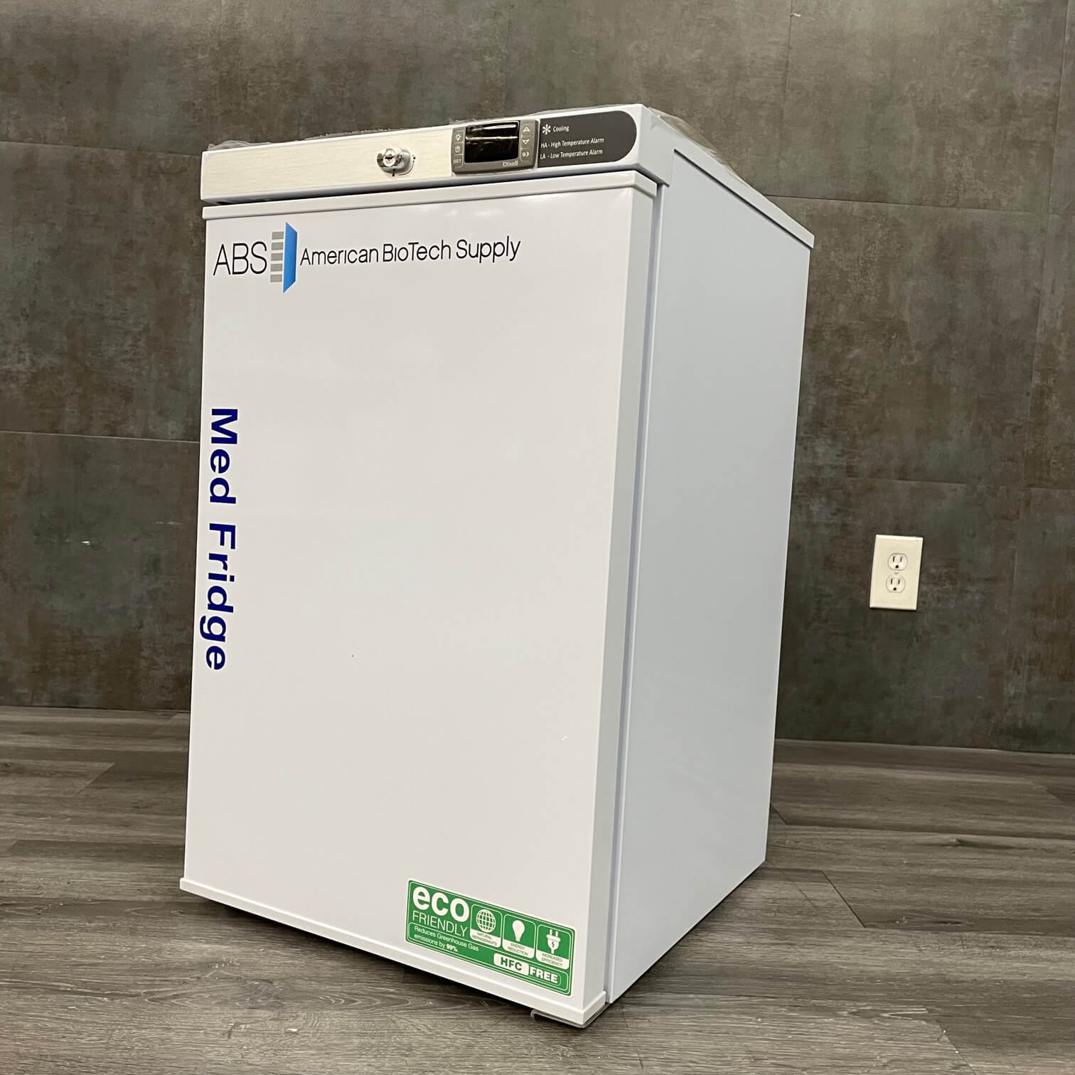 ABS UCFS-0204 Small Medical Refrigerator - American BioTech Supply -Angelus Medical