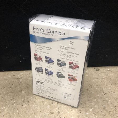 ADC Pro'S Combo Blood Pressure Aneroid Kit with Stethoscope (New) - ADC -Angelus Medical