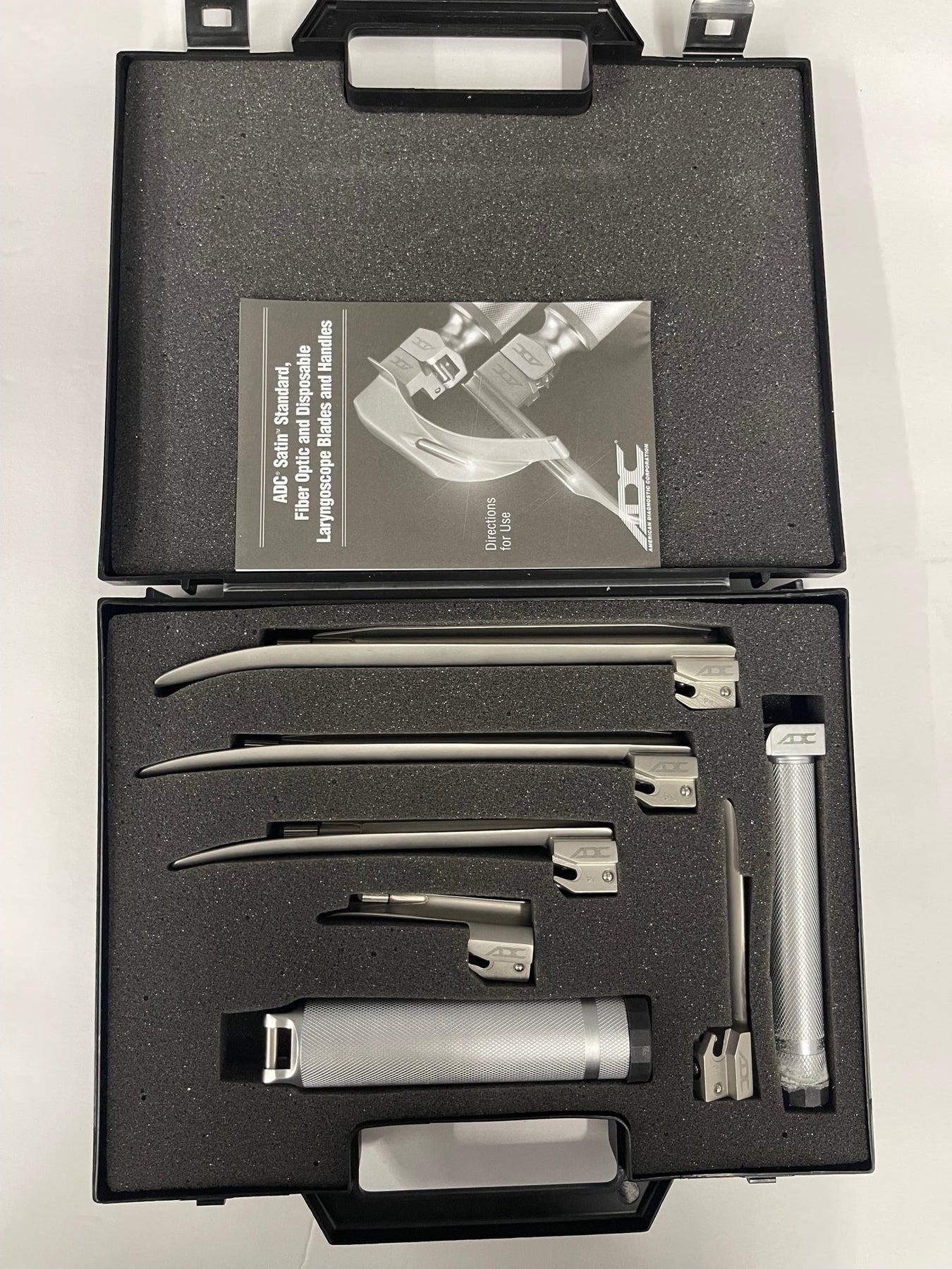 ADC Laryngoscope Set,miller laryngoscope,macintosh blade – Angelus ...