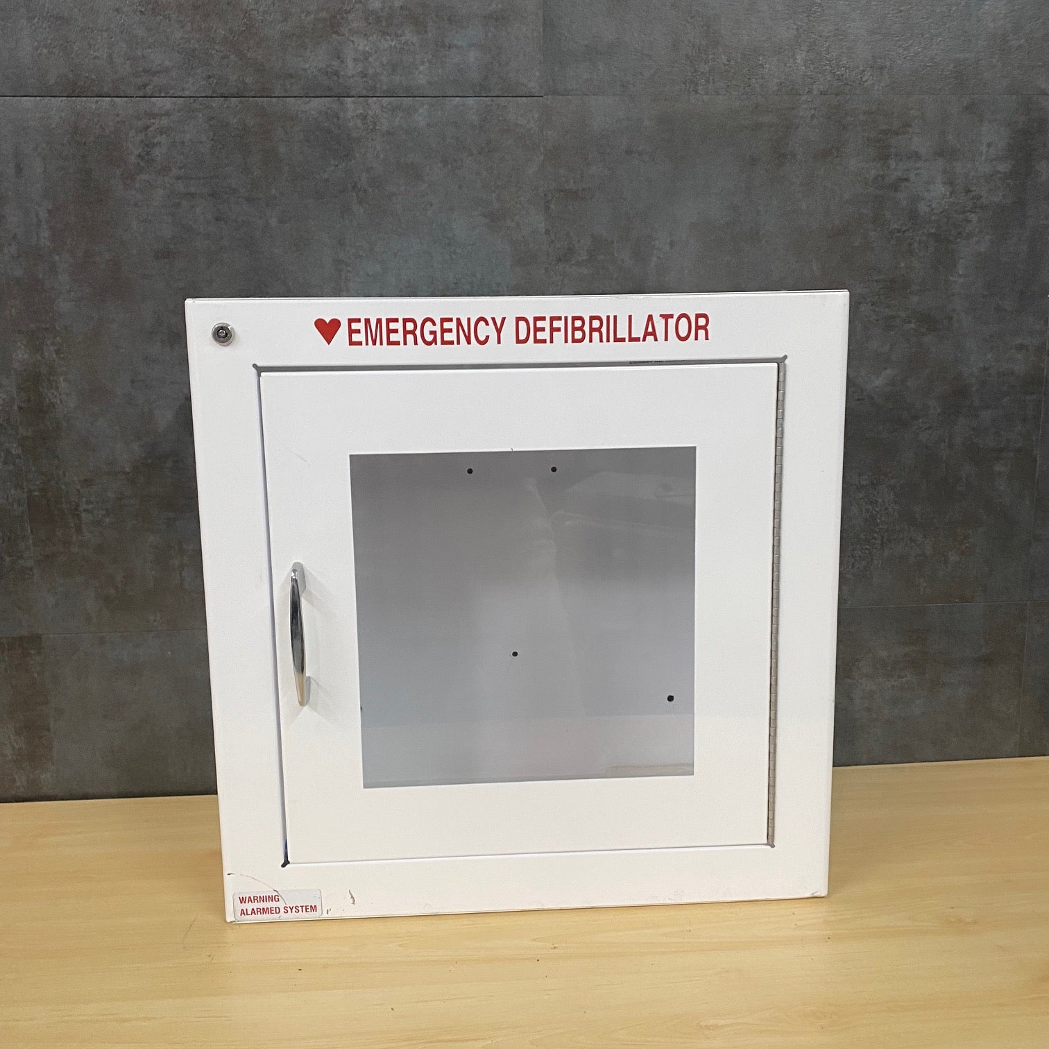 Aed Wall Cabinet With Alarm Angelus