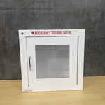 AED Wall Cabinet with Alarm (Used) - NMD -Angelus Medical