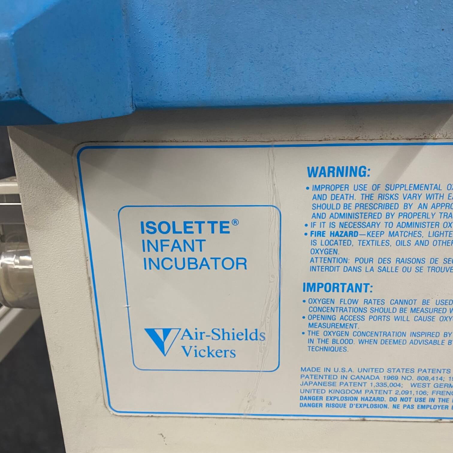 AirShields C200 Infant Incubator and Warmer - AirShields -Angelus Medical