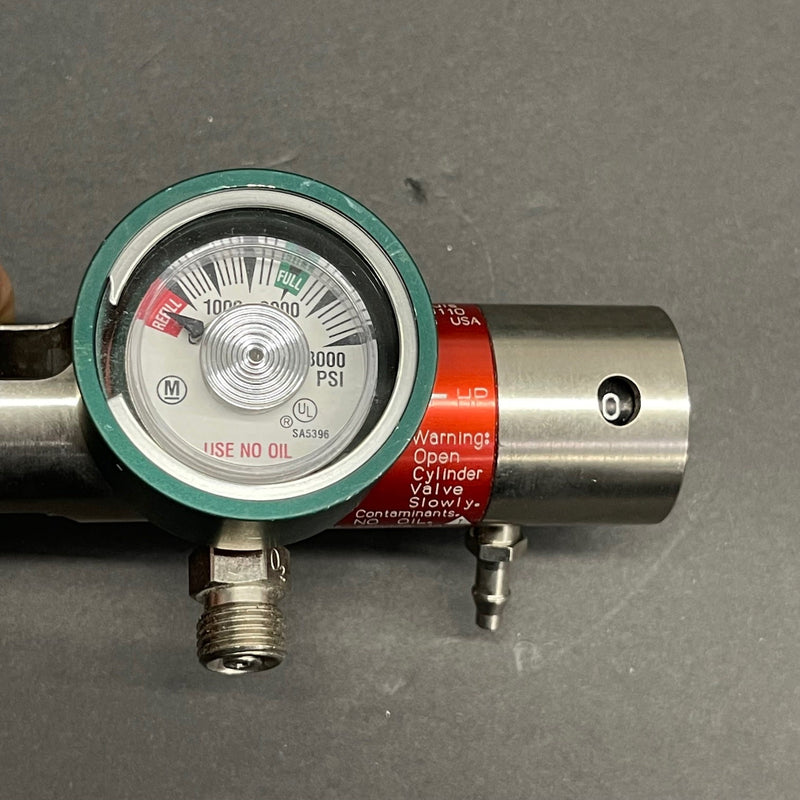 Allied pressure O2 oxygen regulator (Used) - Allied -Angelus Medical