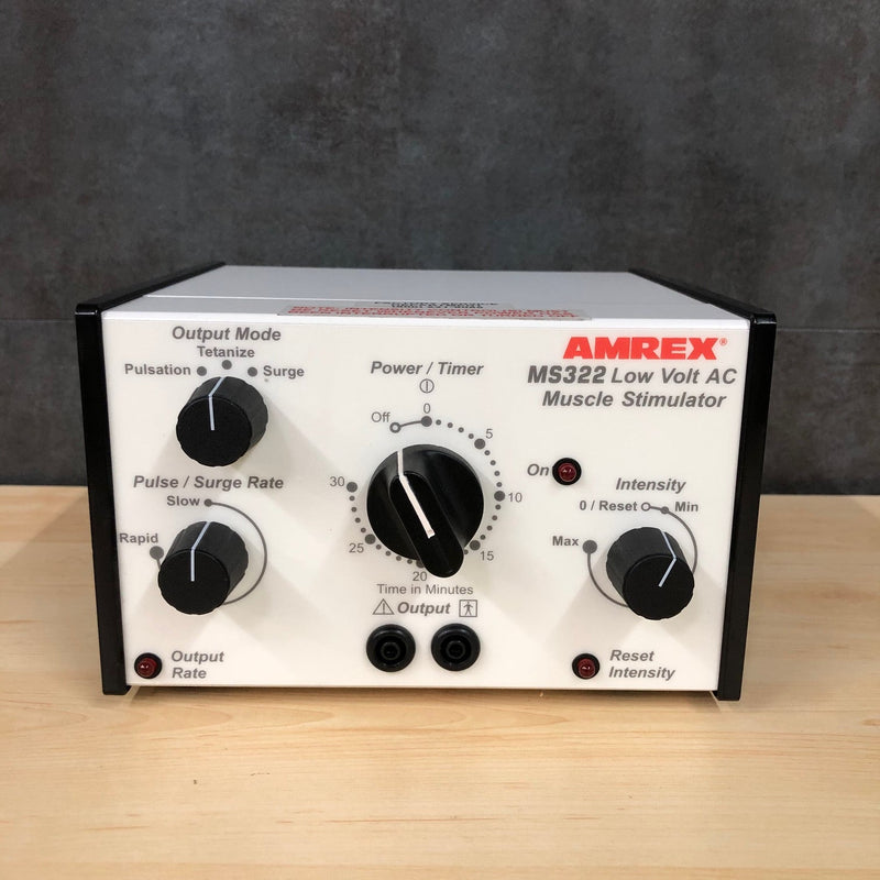 MS322 Muscle Stimulator Single Ch. Low Volt AC - W50521 - Amrex